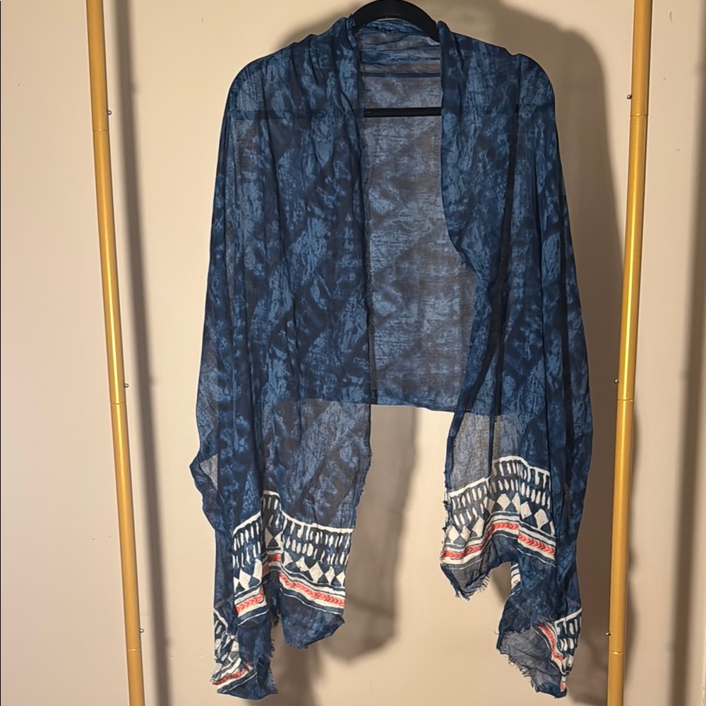 Block Print Boho Wrap